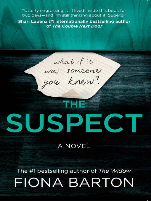 Title details for The Suspect by Fiona Barton - Available